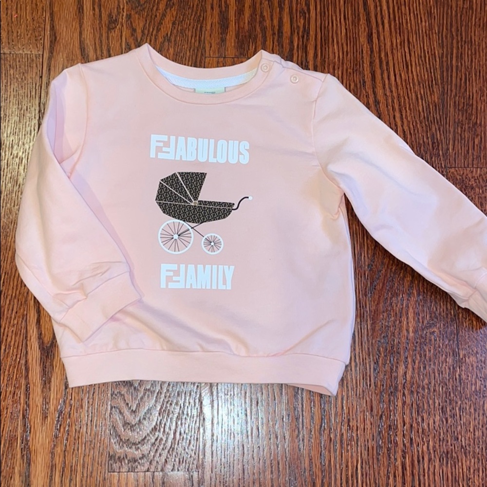 Authentic Fendi kids shirt - size 18m